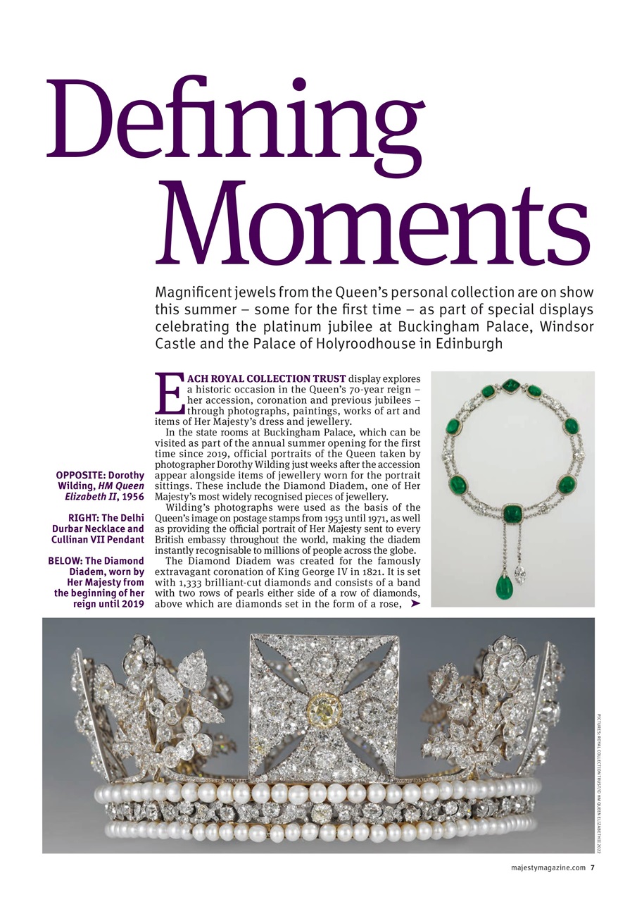 Majesty Magazine Preview Pages