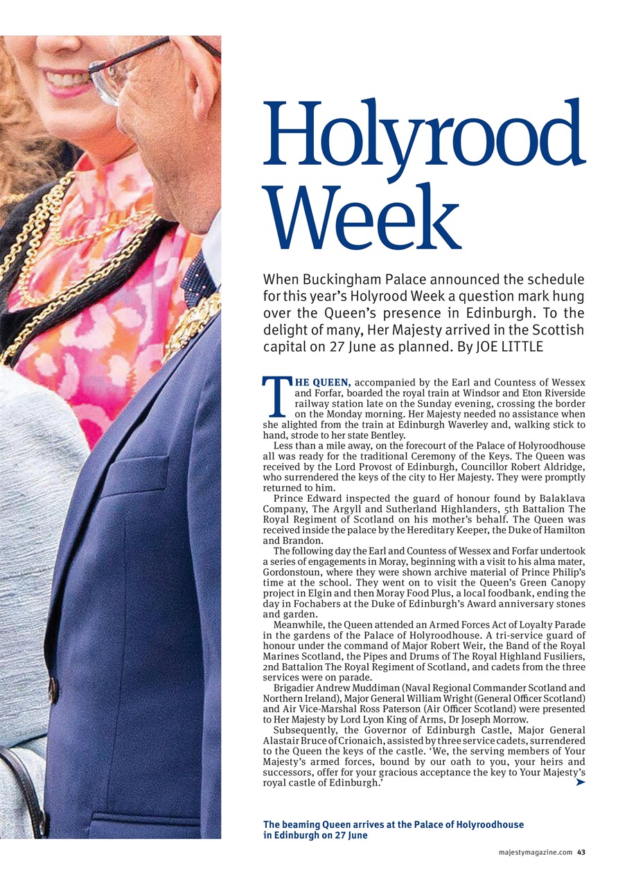 Majesty Magazine Preview Pages