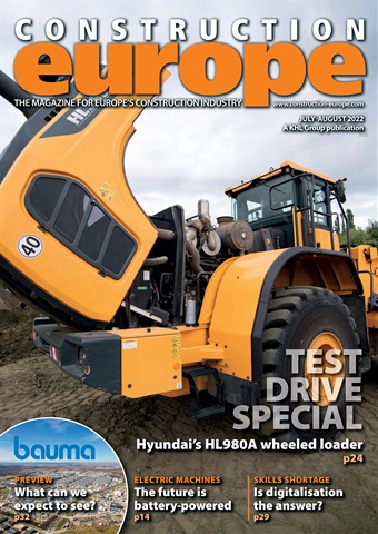 Construction Europe issue July-August 2022