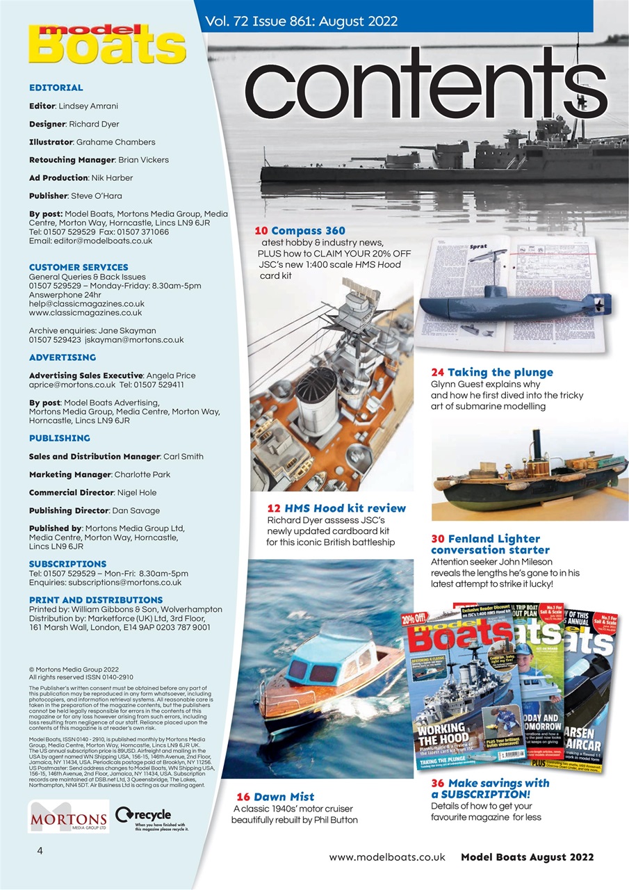 Model Boats Preview Pages