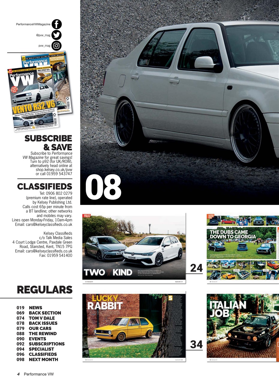 Performance VW Preview Pages