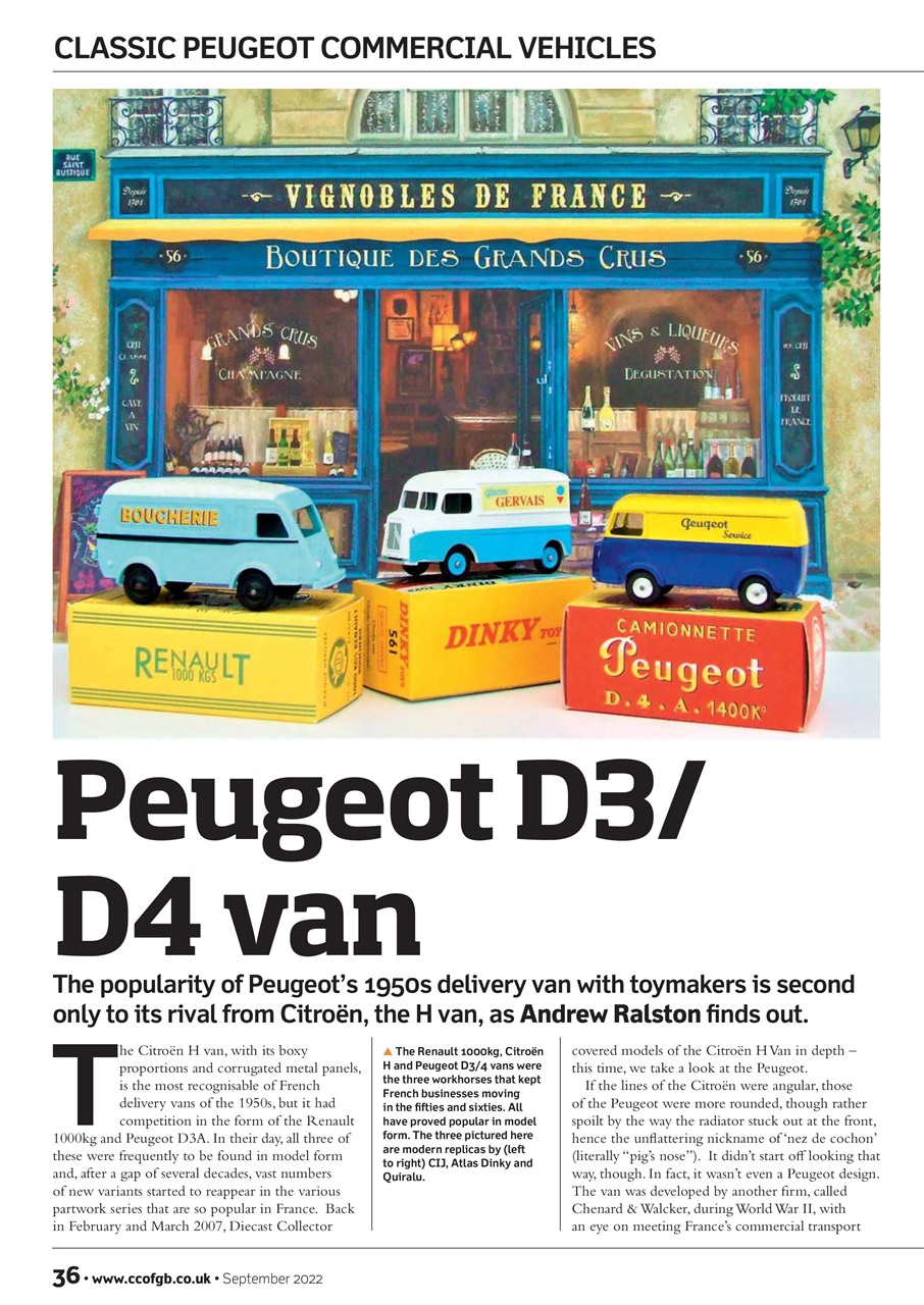 Diecast Collector Preview Pages