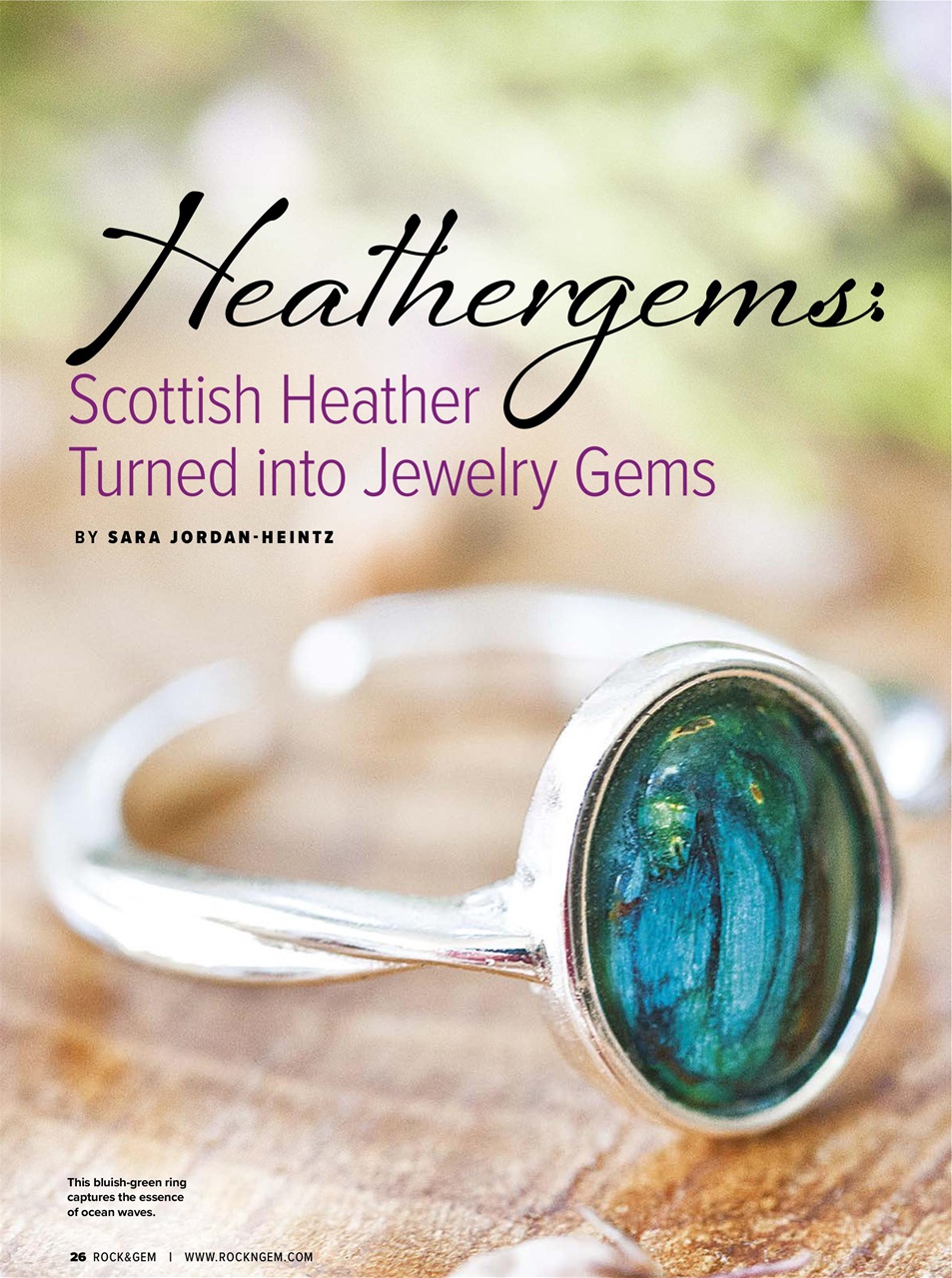 Rock&Gem Magazine Preview Pages