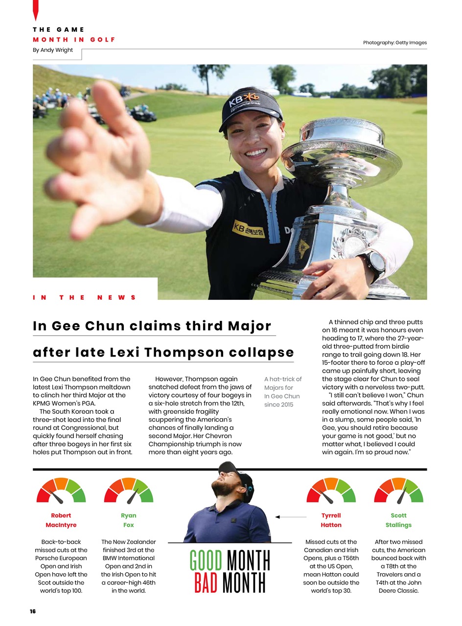 Golf Monthly Preview Pages