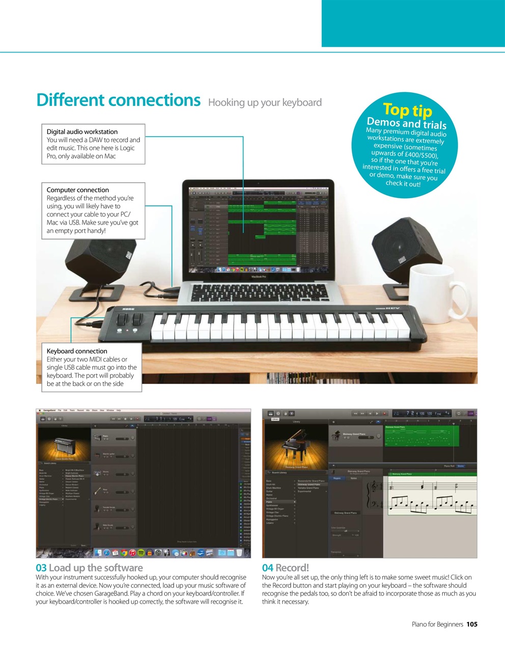 Music Magazine Preview Pages