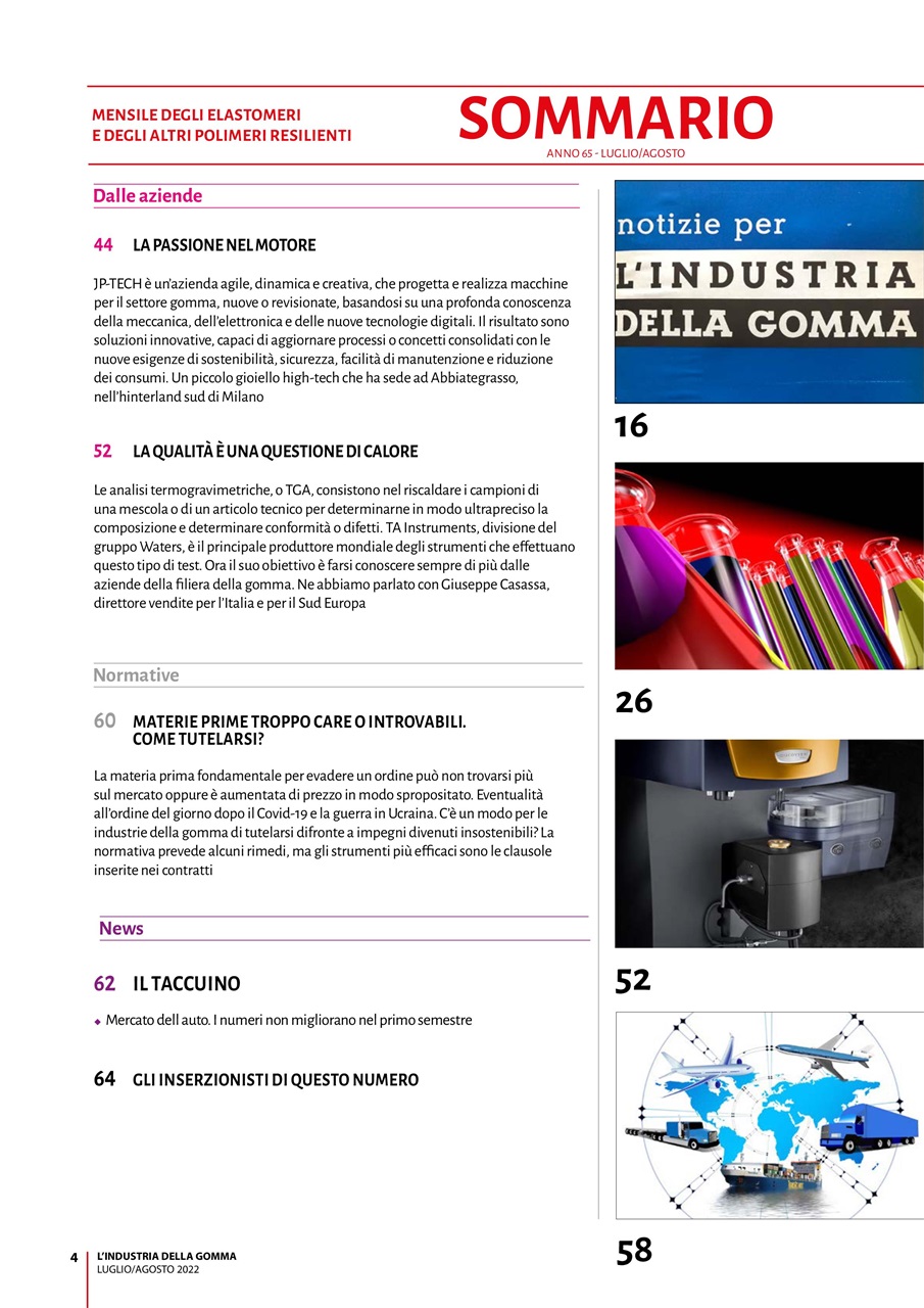 L’industria della Gomma Preview Pages