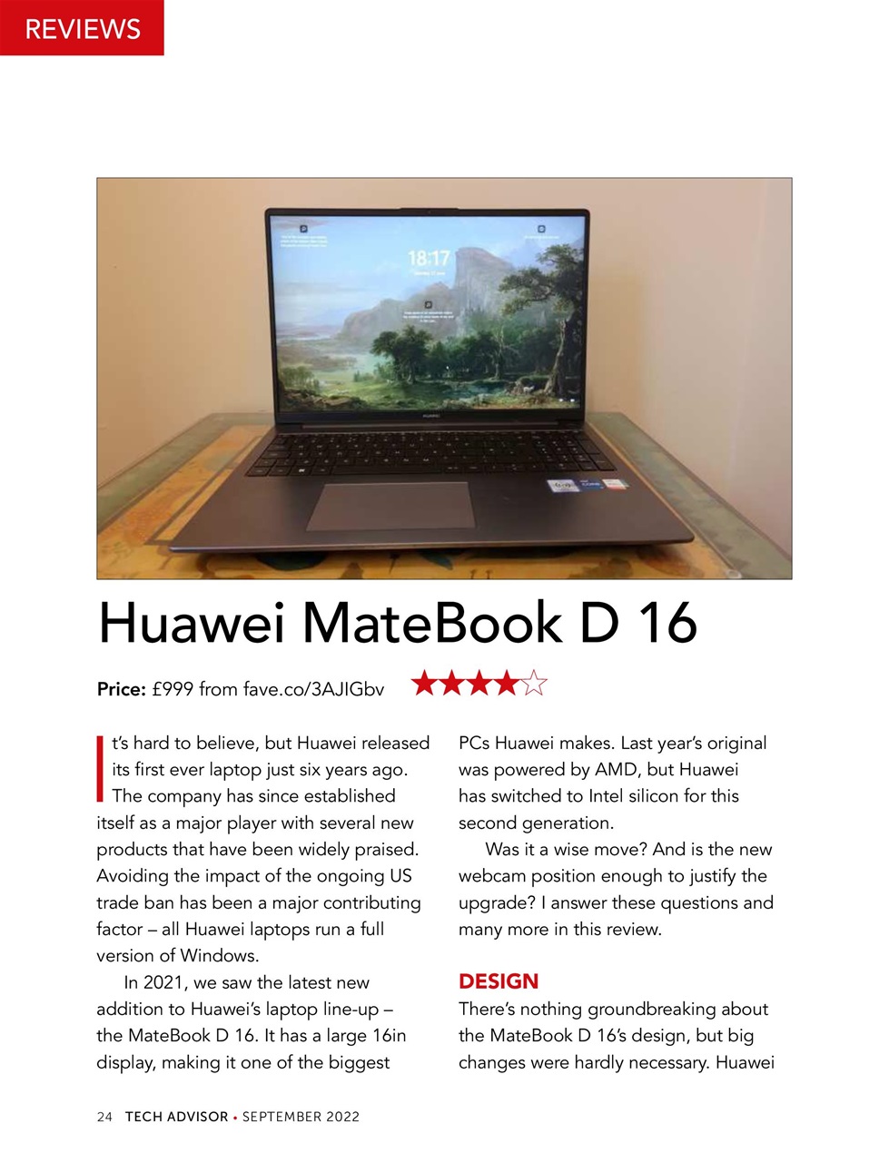 Tech Advisor Preview Pages