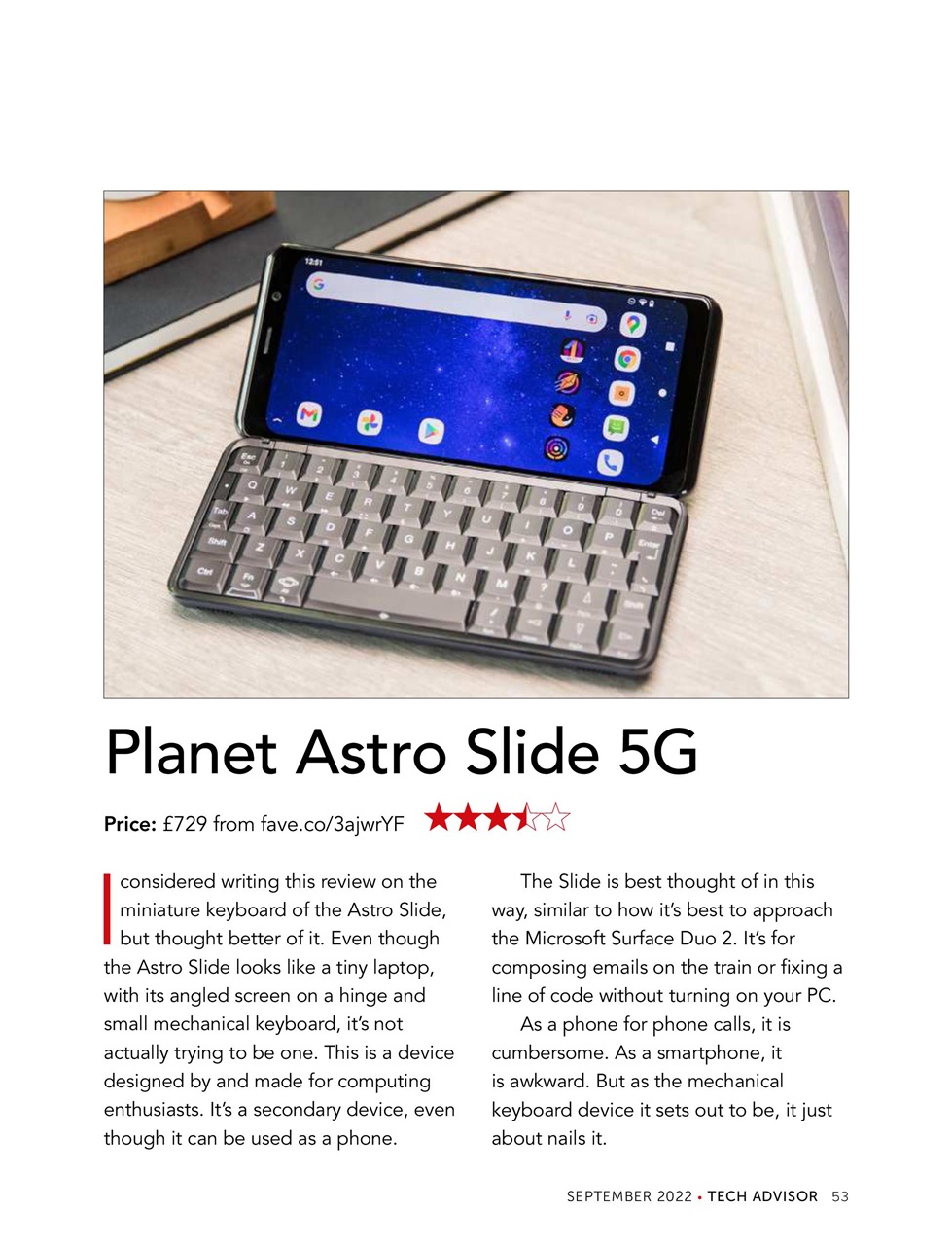 Tech Advisor Preview Pages