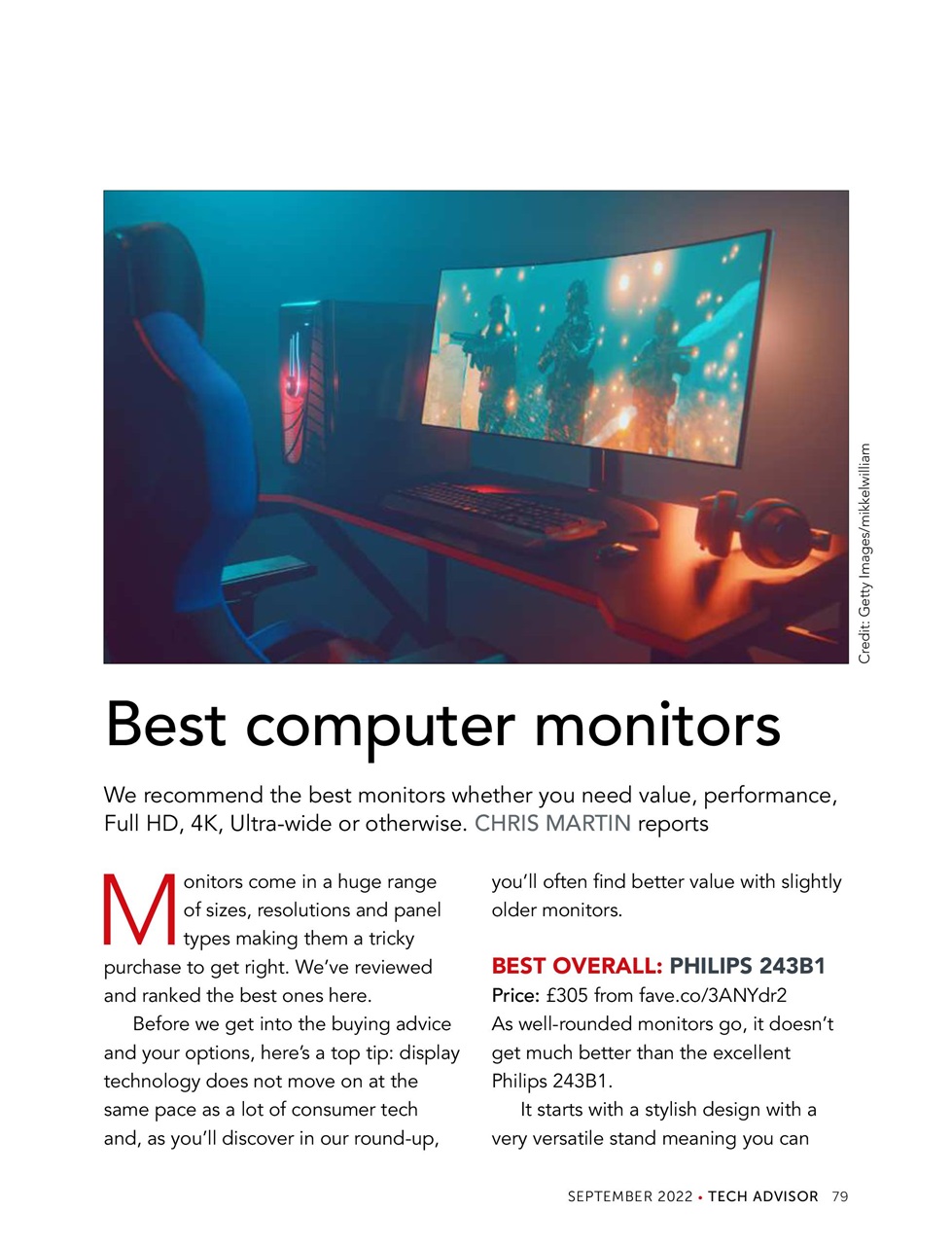 Tech Advisor Preview Pages