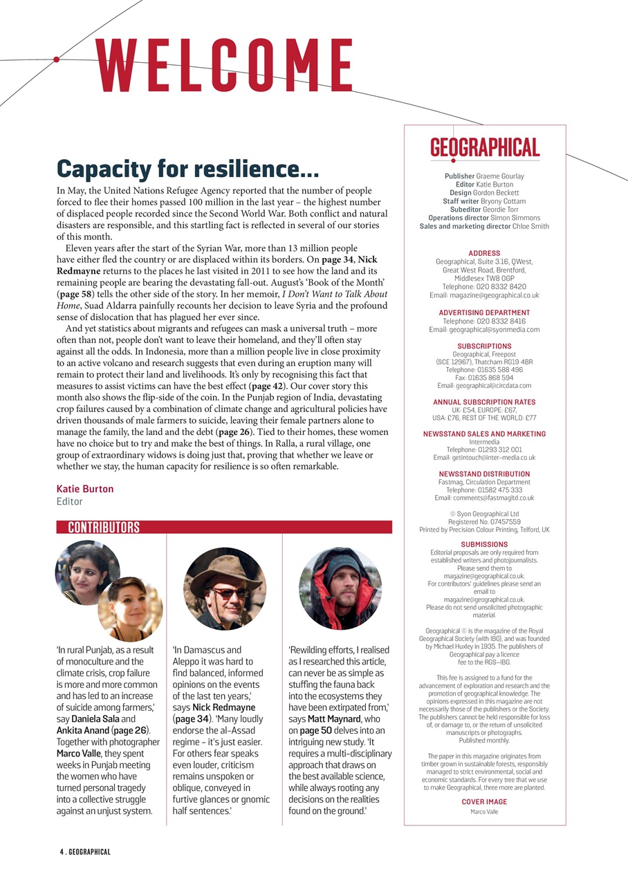 Geographical Preview Pages