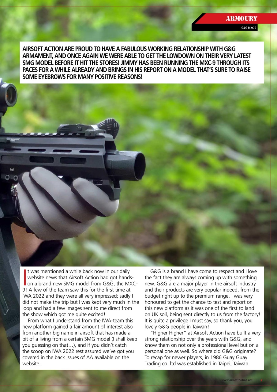 Airsoft Action Preview Pages