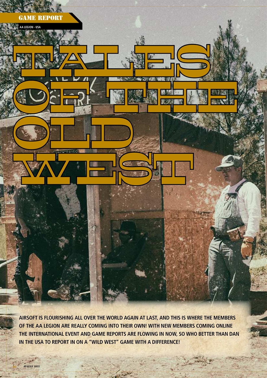 Airsoft Action Preview Pages