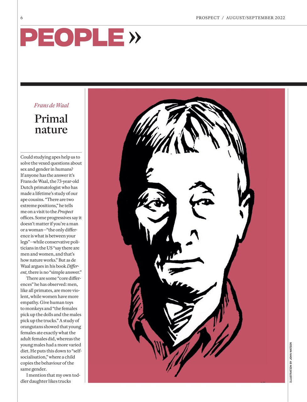 Prospect Magazine Preview Pages