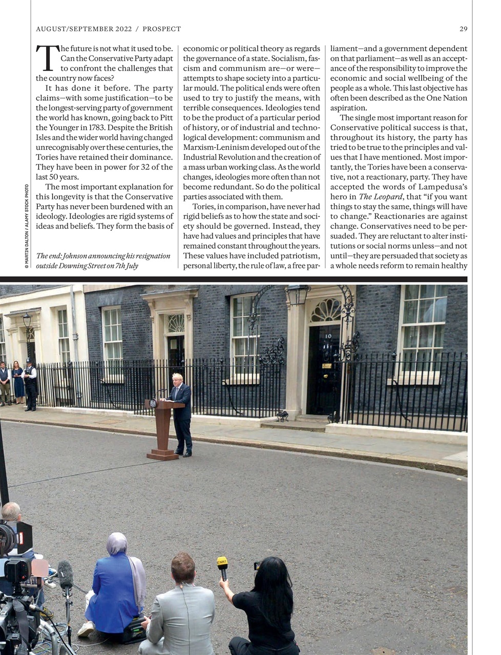 Prospect Magazine Preview Pages