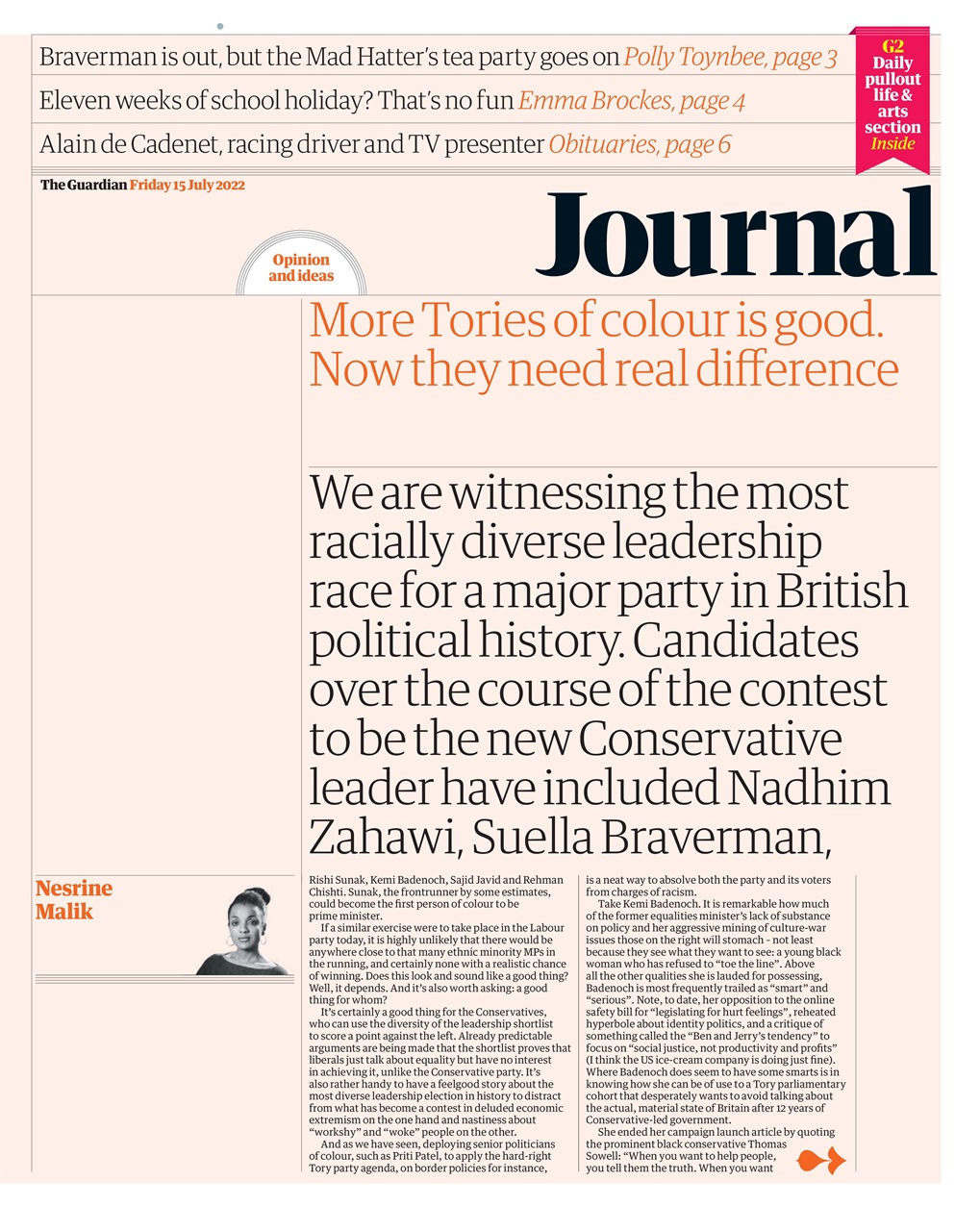 The Guardian Newspaper Preview Pages