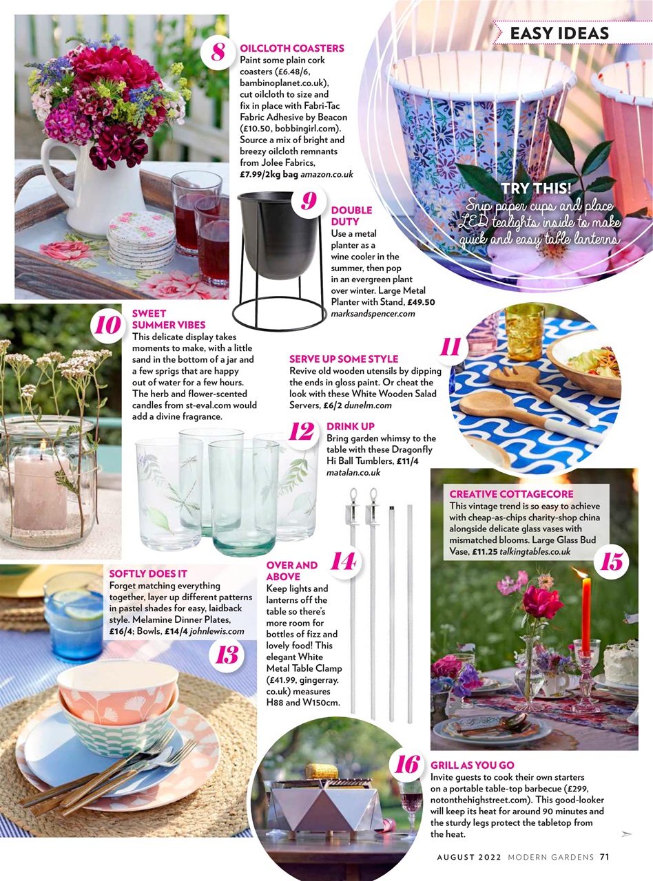 Modern Gardens Preview Pages