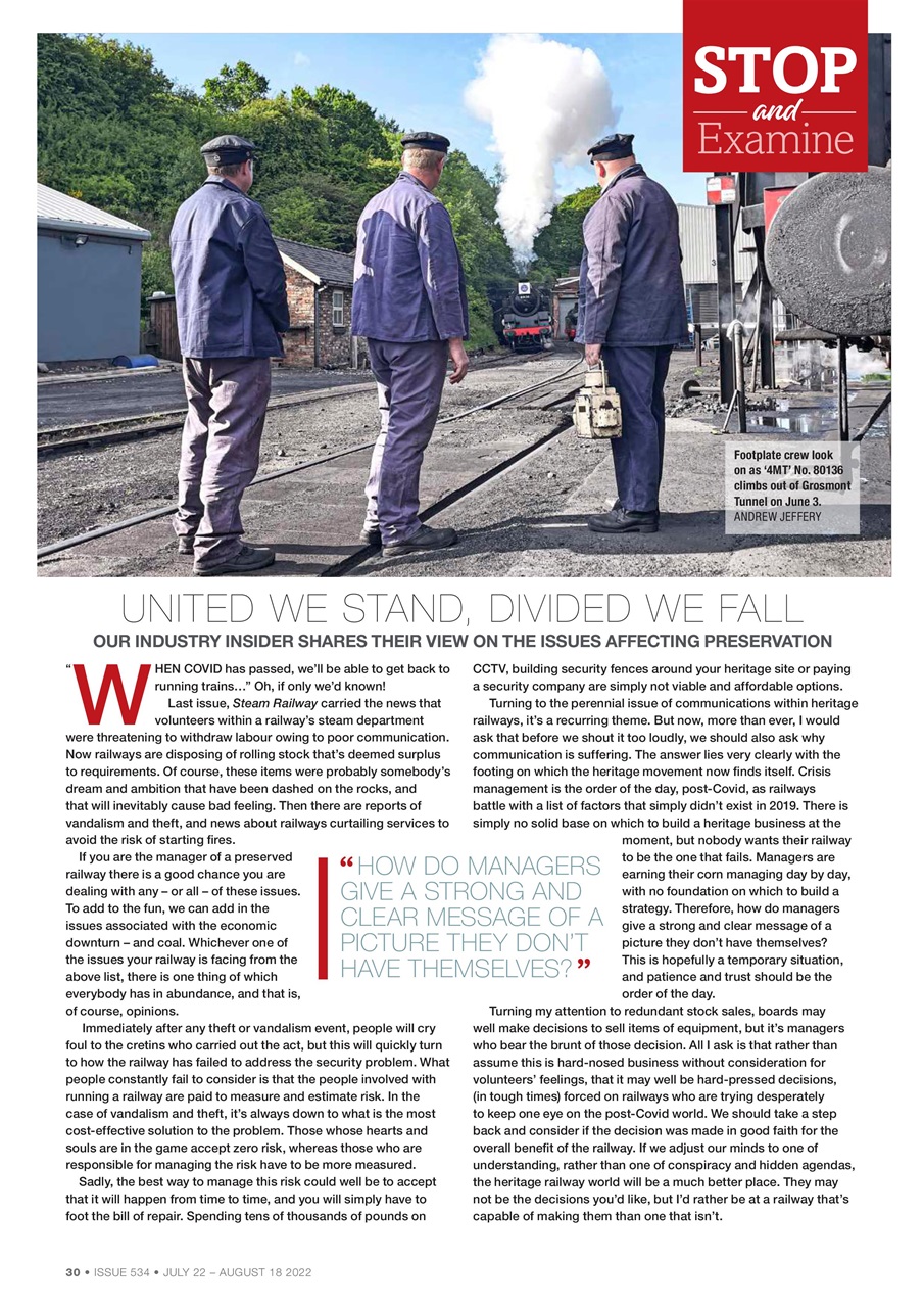 Steam Railway Preview Pages