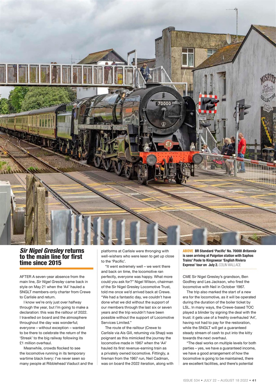 Steam Railway Preview Pages