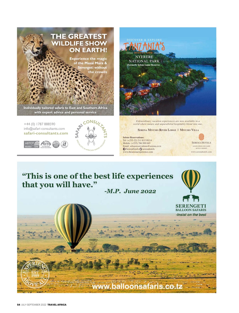 Travel Africa Preview Pages