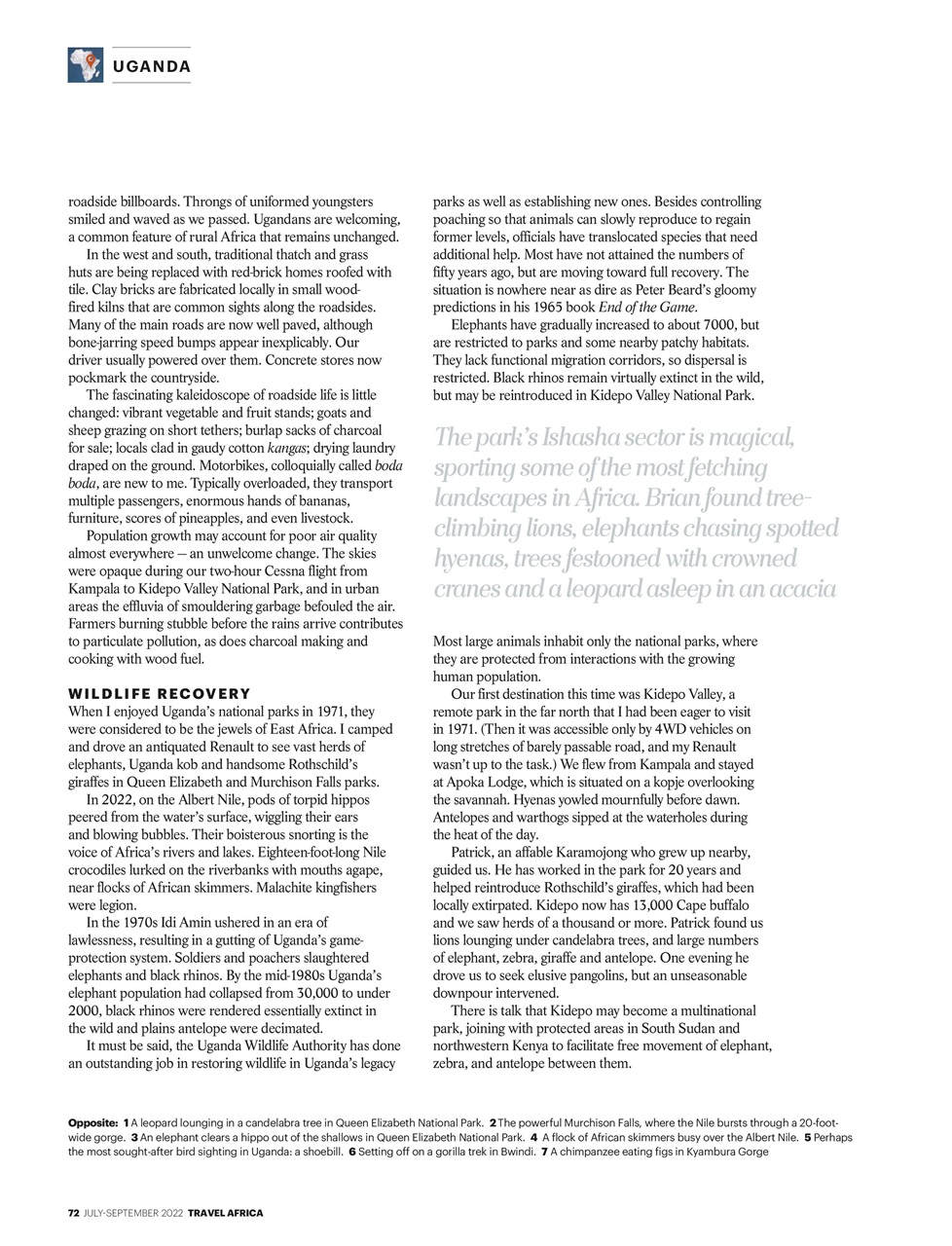 Travel Africa Preview Pages