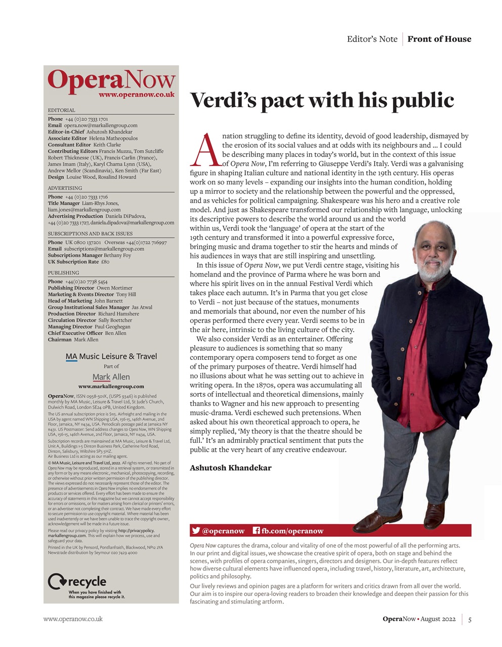 Opera Now Preview Pages