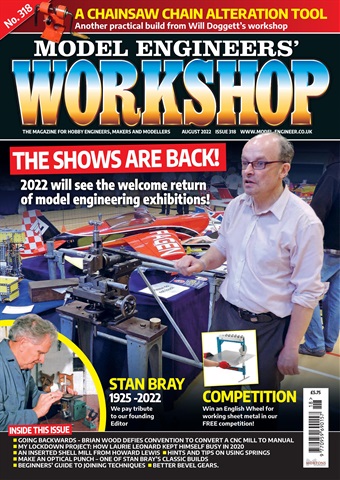 Model Engineer & Workshop Magazine issue August 2022