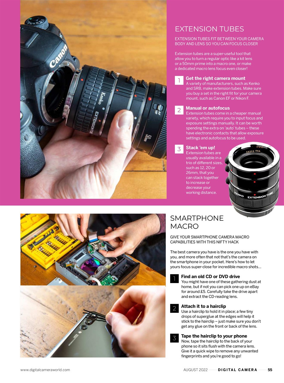 Digital Camera Magazine Preview Pages