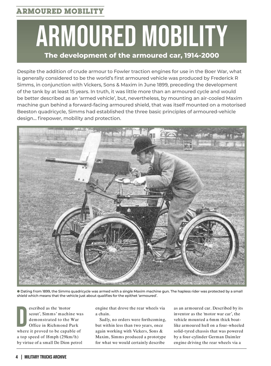 Military Vehicles Archive Preview Pages