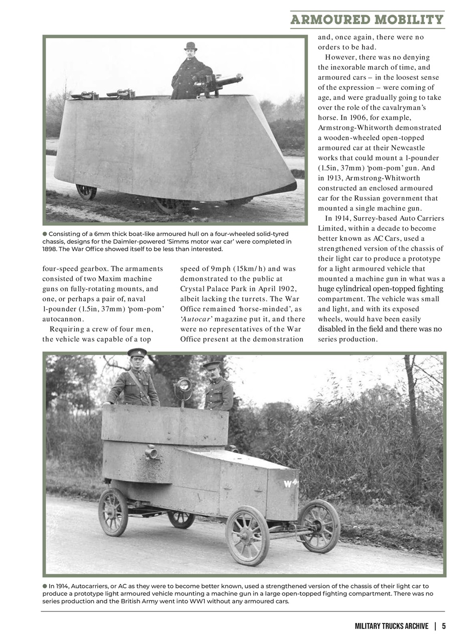 Military Vehicles Archive Preview Pages