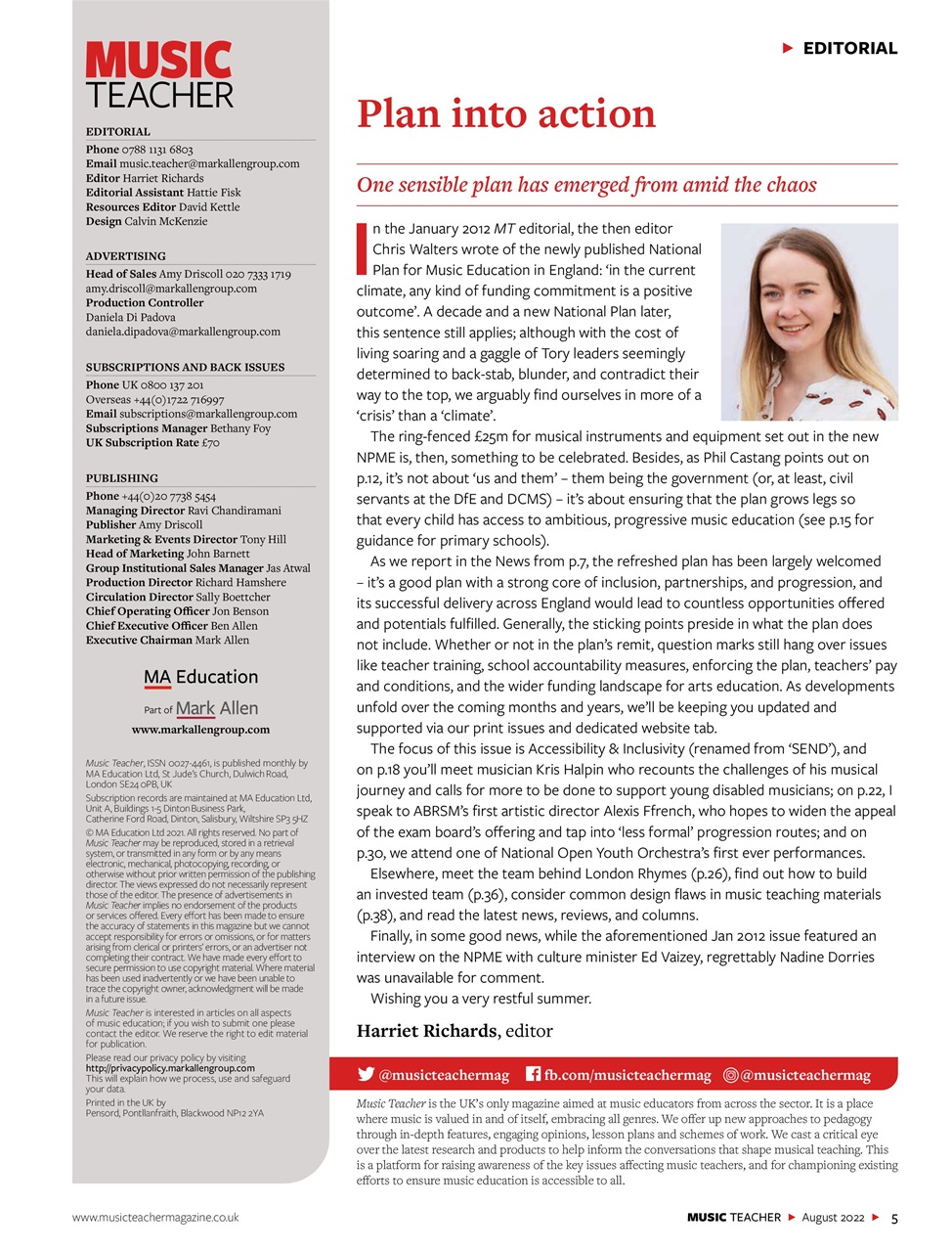 Music Teacher Preview Pages