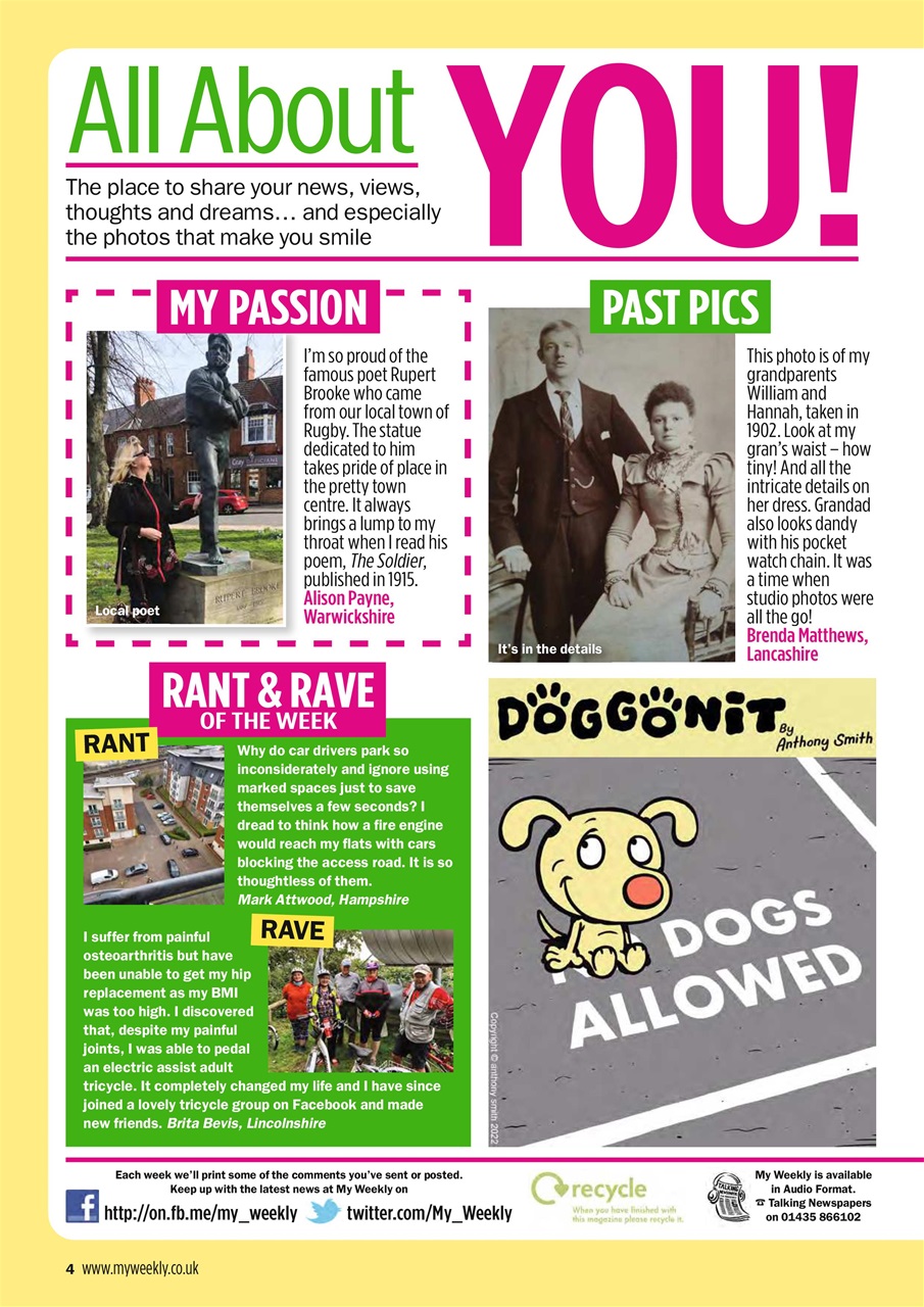 My Weekly Preview Pages