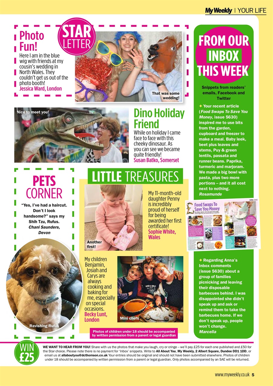 My Weekly Preview Pages