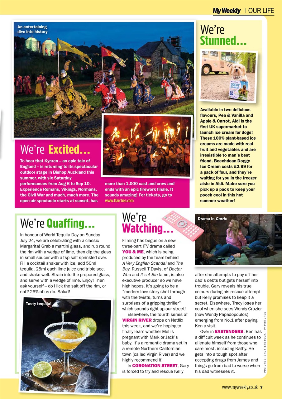 My Weekly Preview Pages