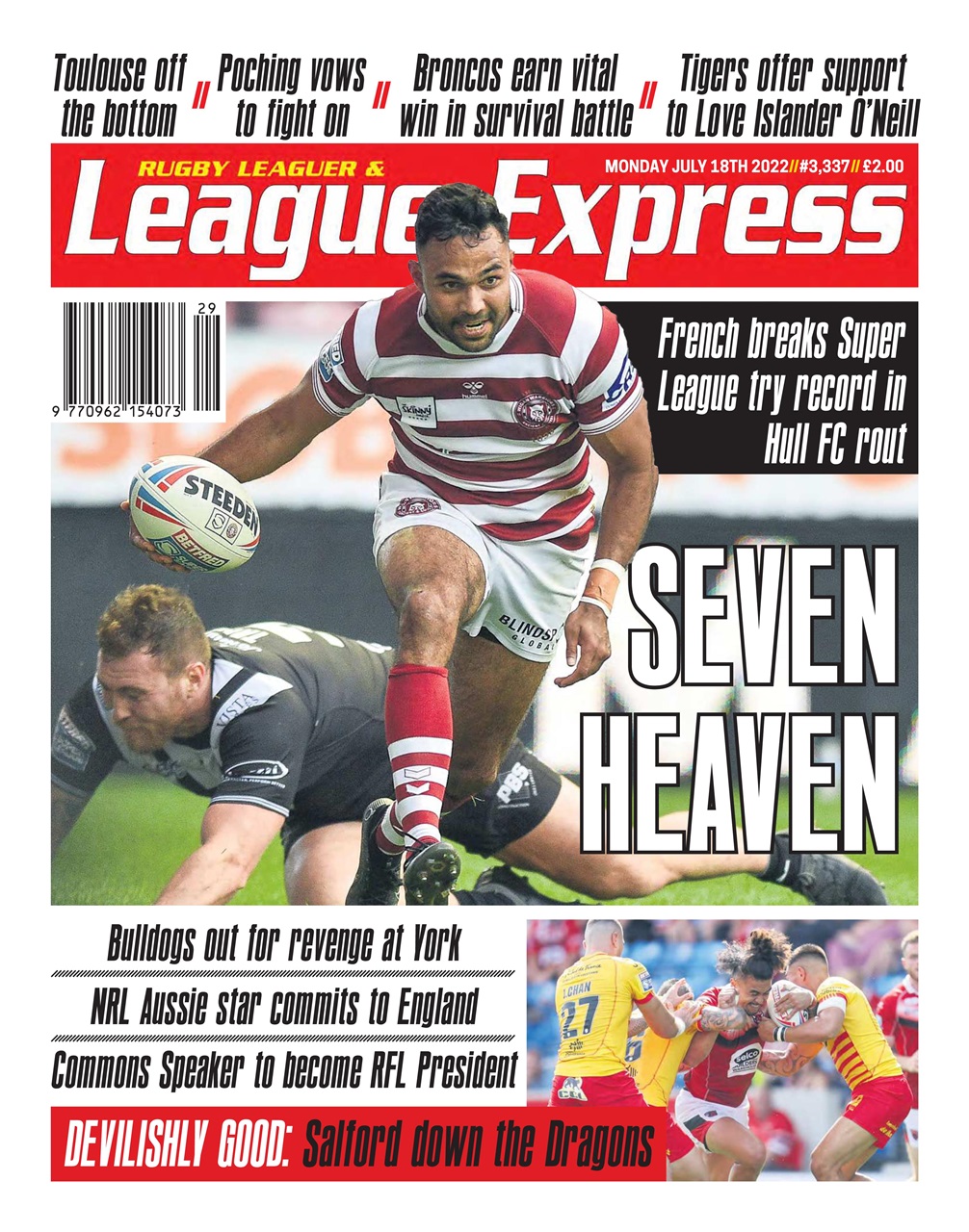 League Express Preview Pages