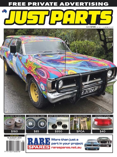 JUST PARTS issue 
