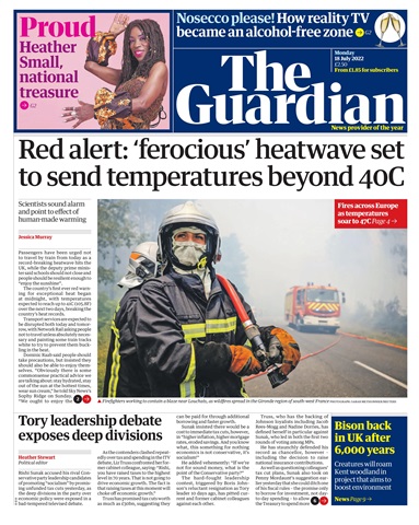 The Guardian Newspaper issue Monday, July 18, 2022