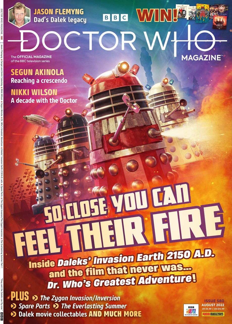 Doctor Who Magazine Preview Pages