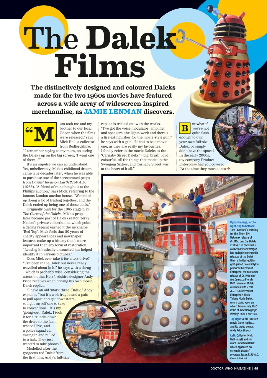 Doctor Who Magazine Preview Pages