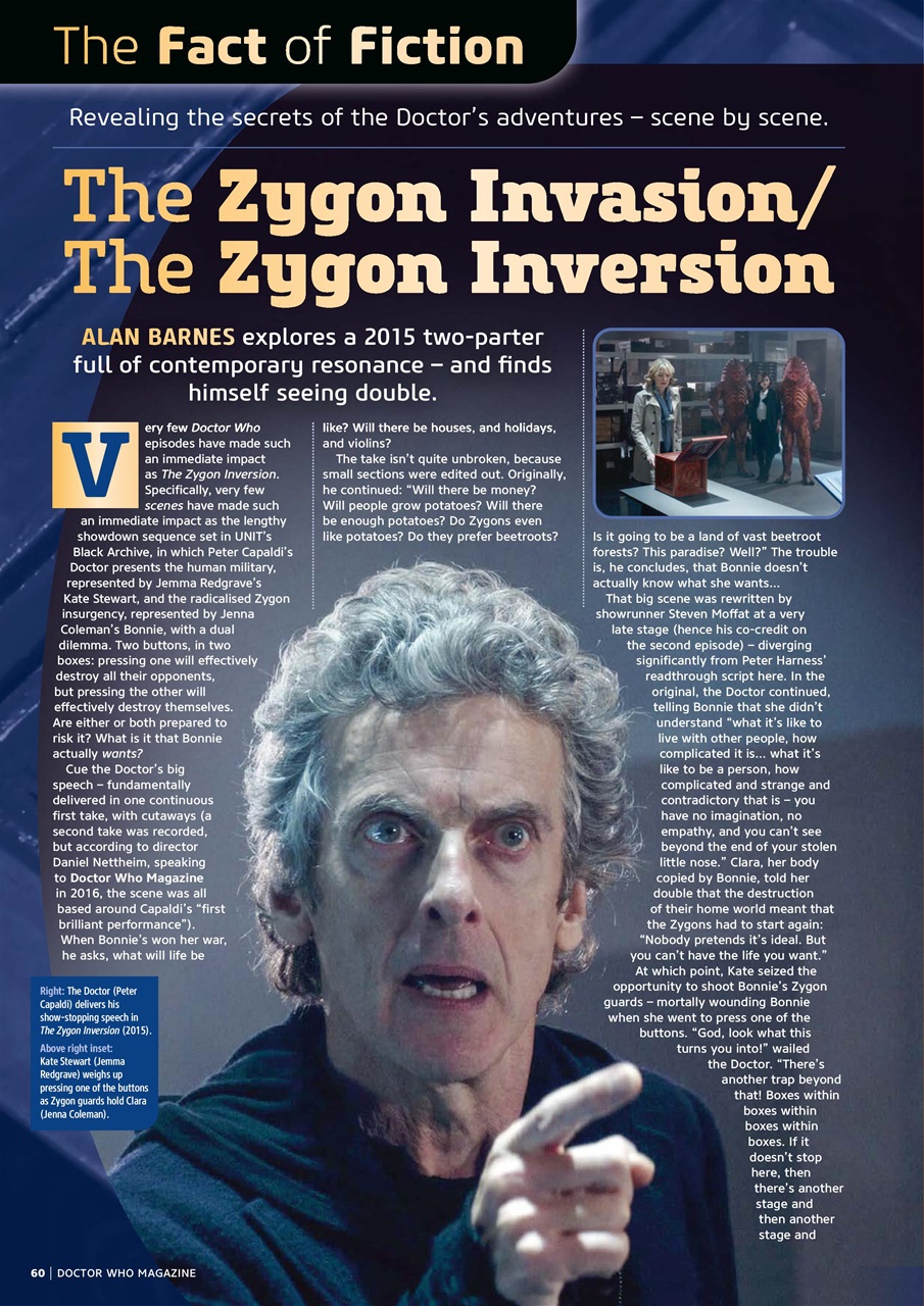 Doctor Who Magazine Preview Pages