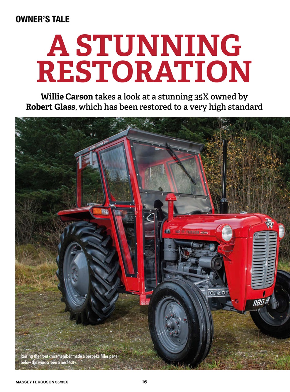 Ferguson & MF Tractor Collection Preview Pages
