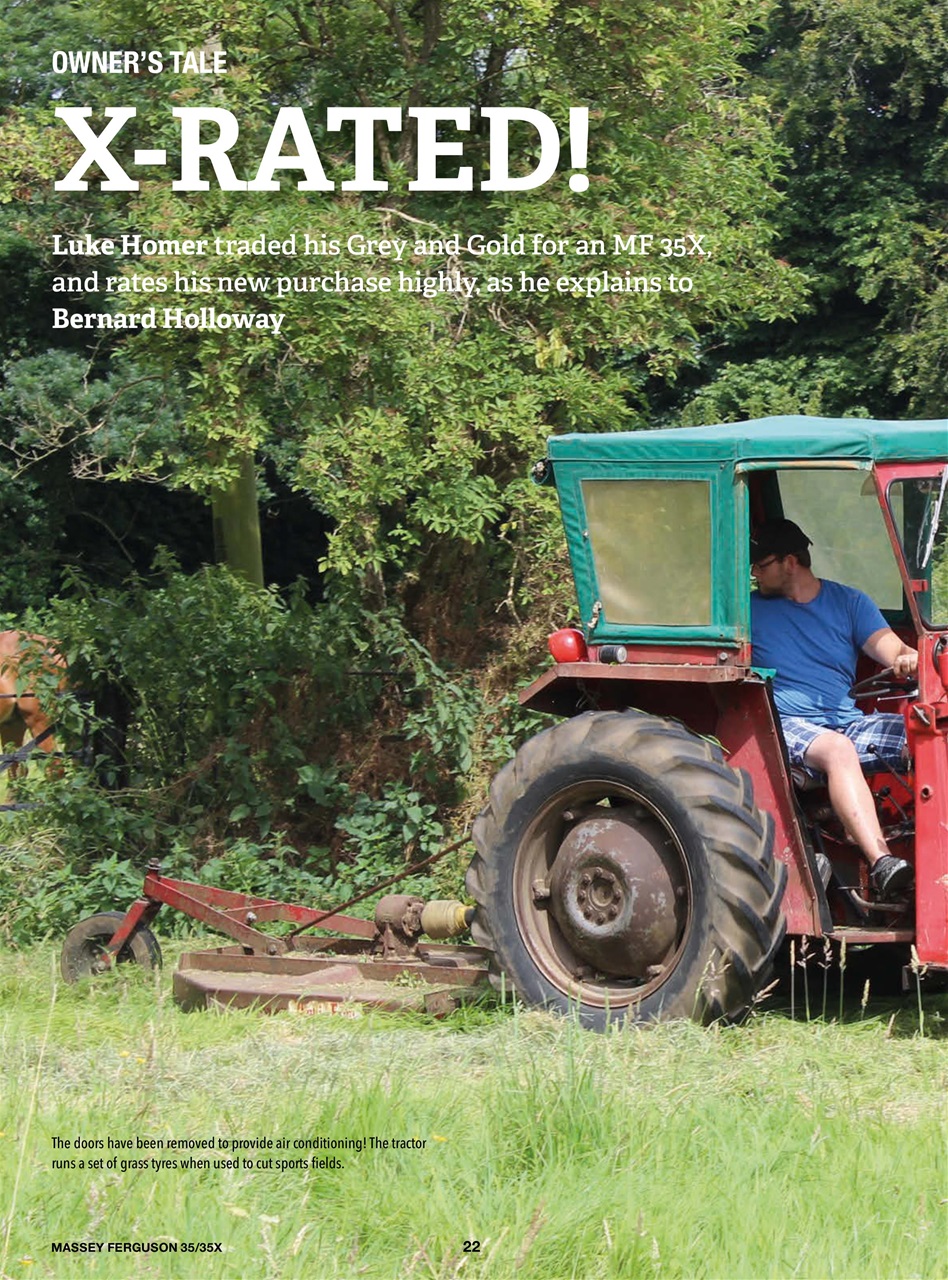 Ferguson & MF Tractor Collection Preview Pages