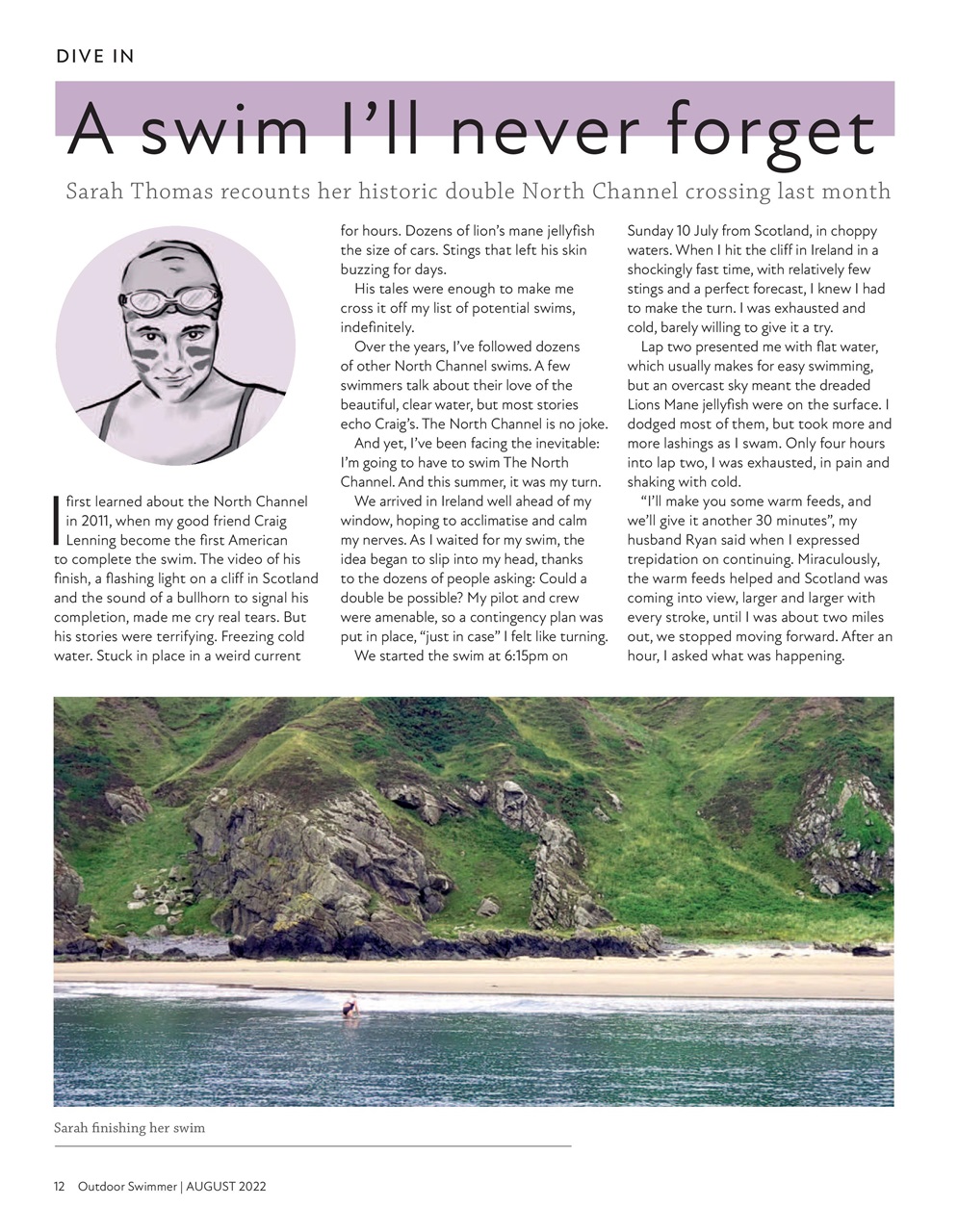 Outdoor Swimmer Preview Pages