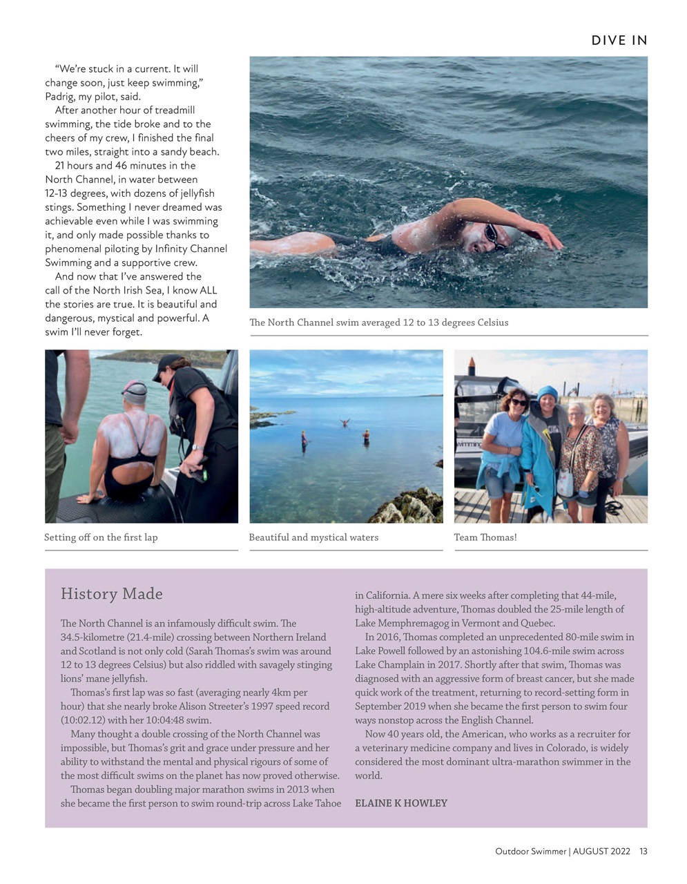 Outdoor Swimmer Preview Pages