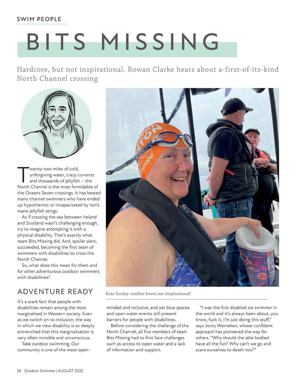 Outdoor Swimmer Preview Pages