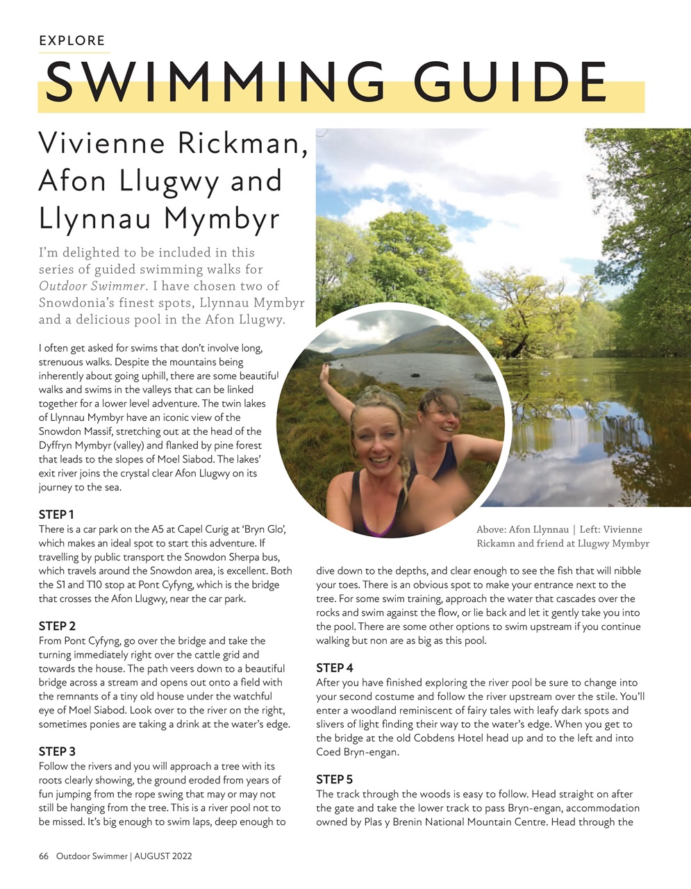 Outdoor Swimmer Preview Pages