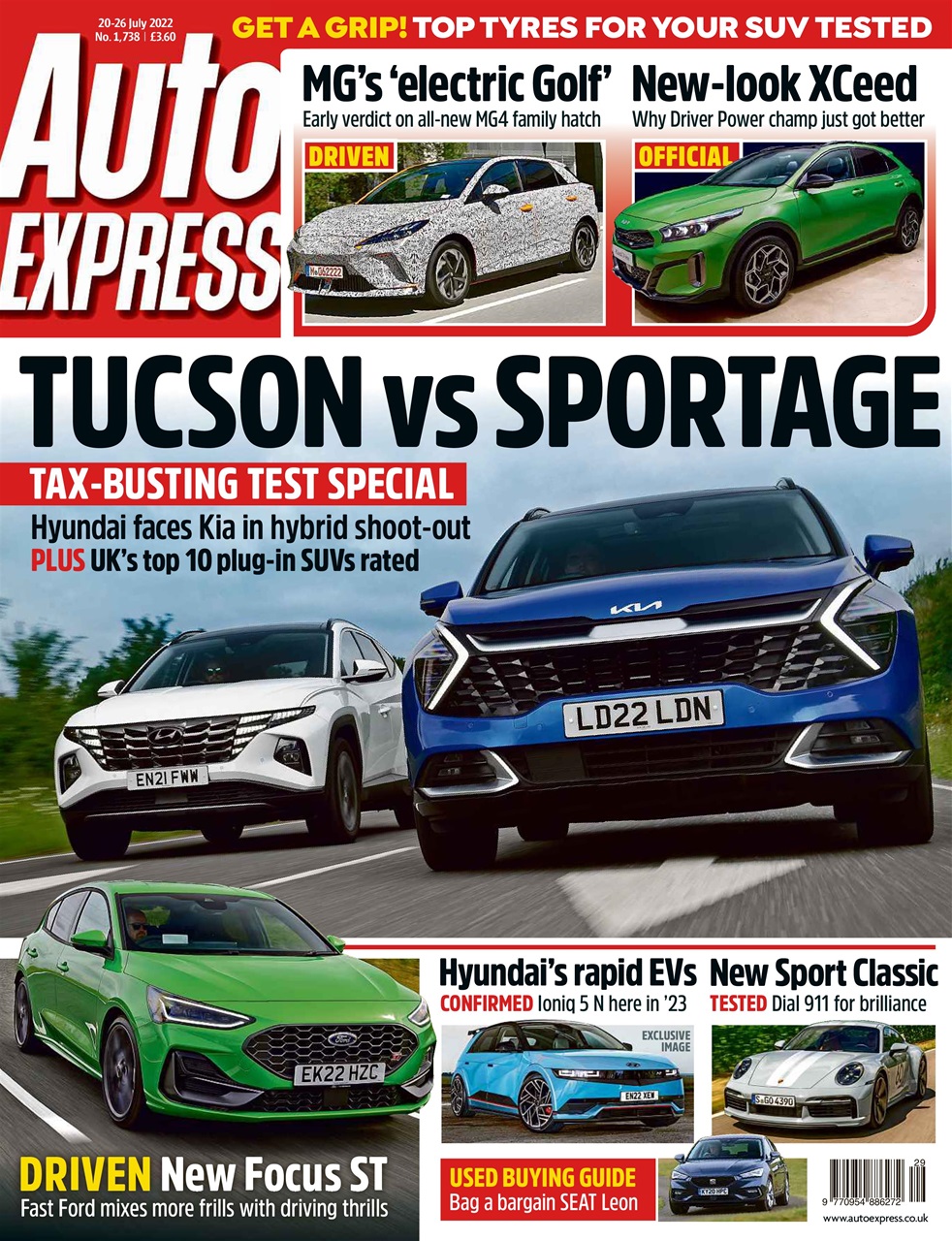 Auto Express Preview Pages