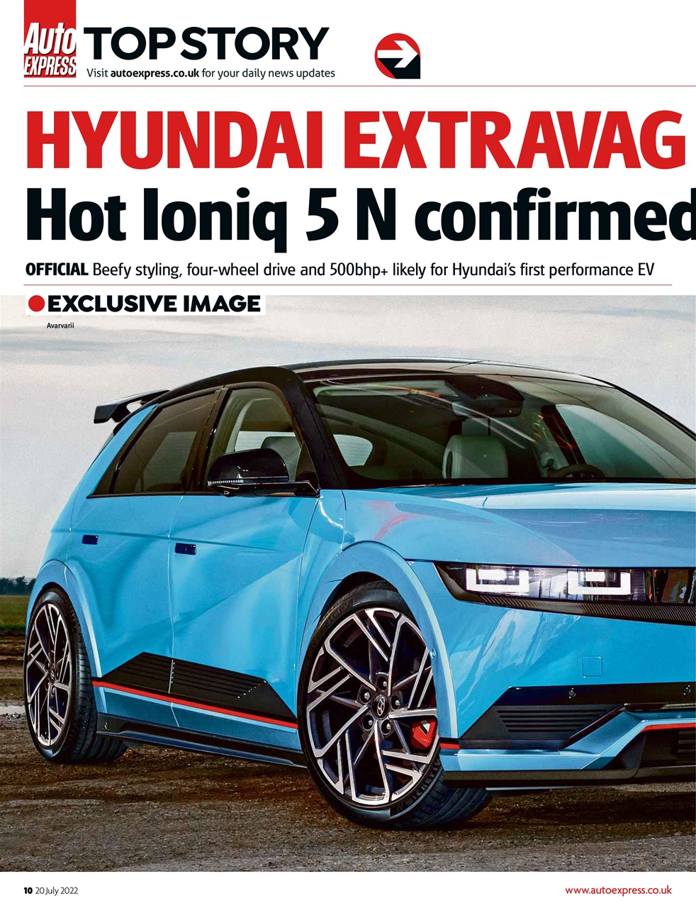 Auto Express Preview Pages