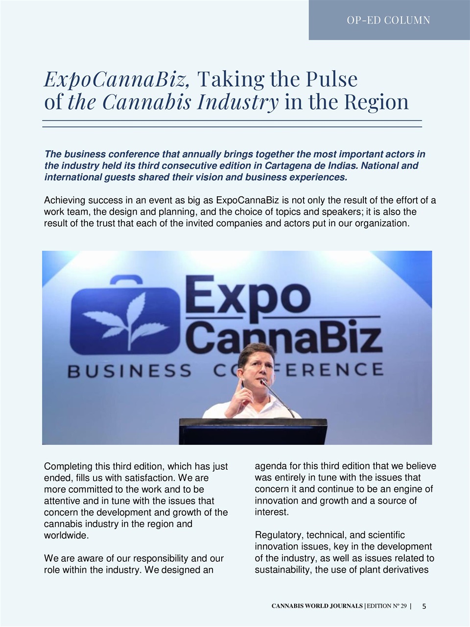 Cannabis World Journals Preview Pages