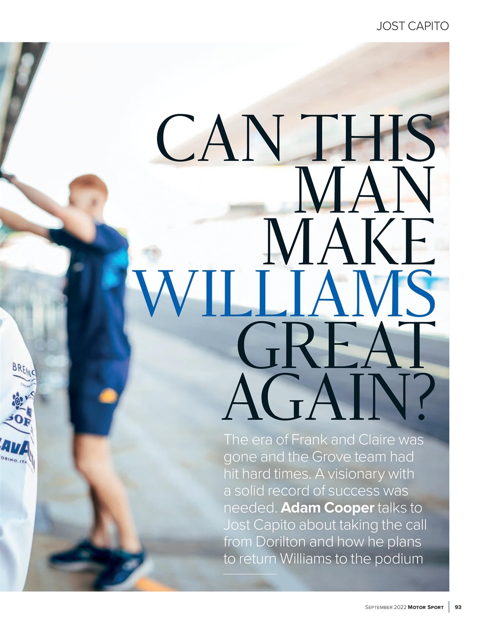 Motor Sport Magazine Preview Pages