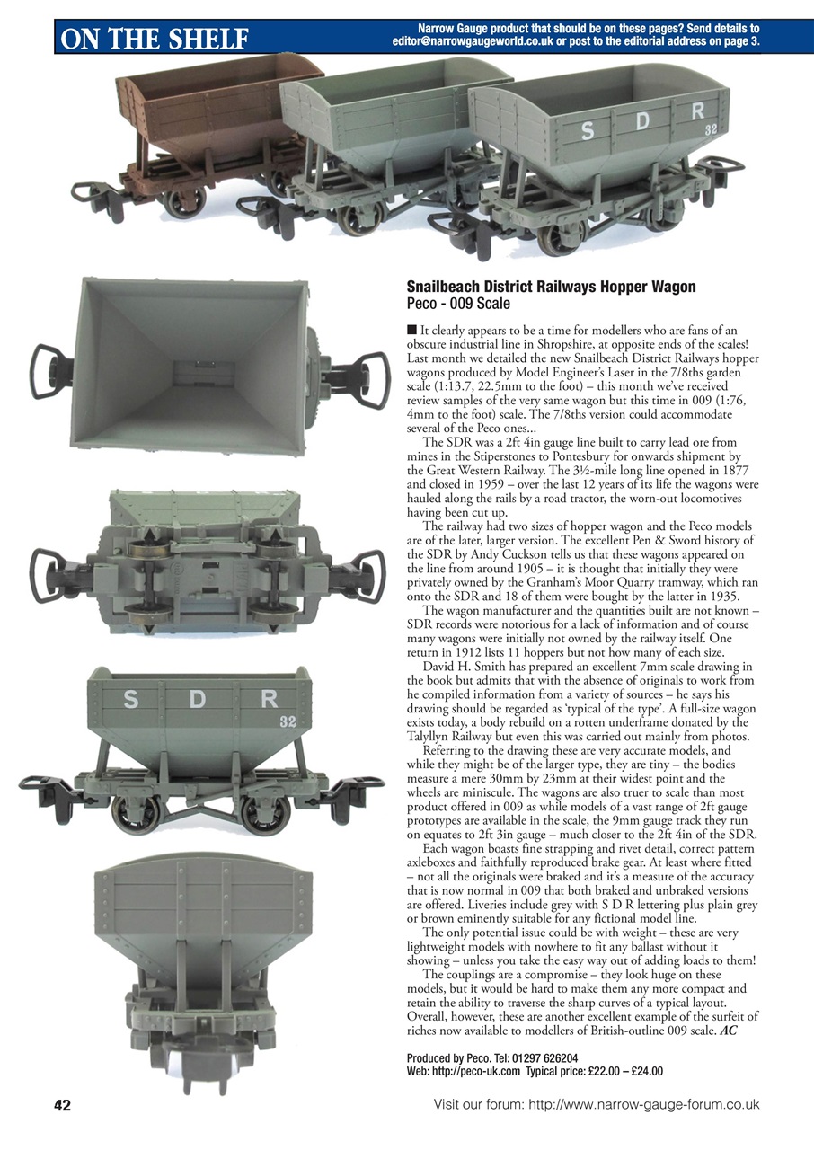 Narrow Gauge World Preview Pages